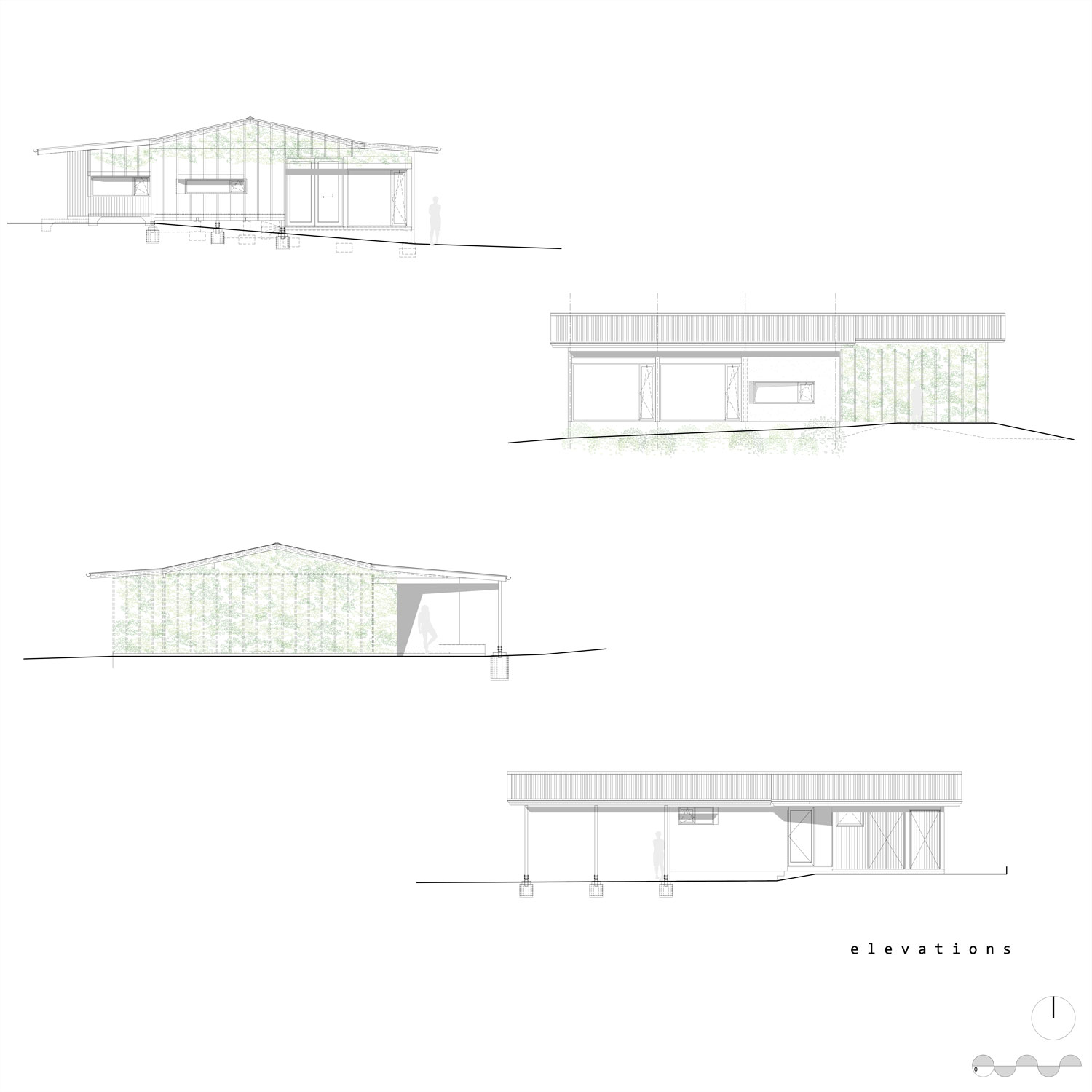elevations architect design hemp house solar passive Bowraville South Arm